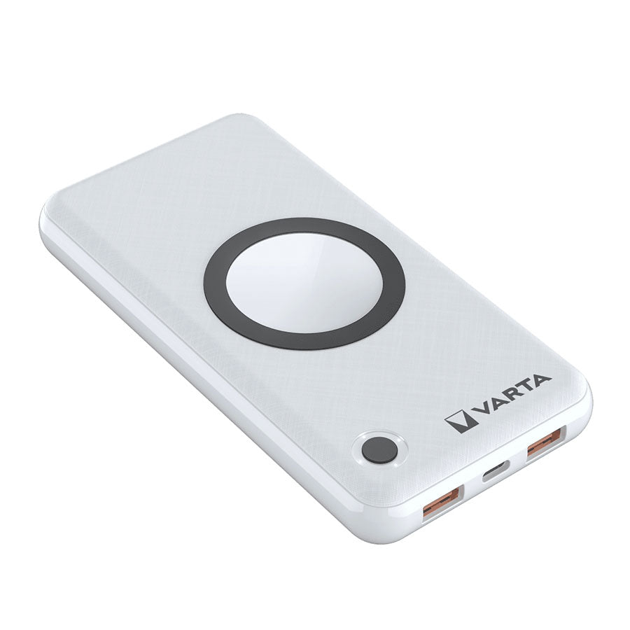 VARTA PowerBank Wireless 20 000 mAh - Blanc