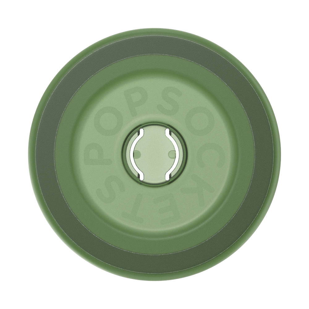 PopSockets PopGrip MagSafe Aluminium Vert olive - visuel 3