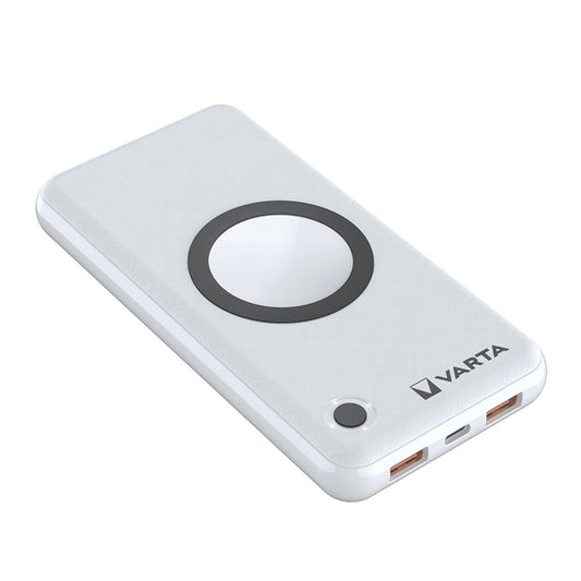 VARTA PowerBank Wireless 20 000 mAh - Blanc