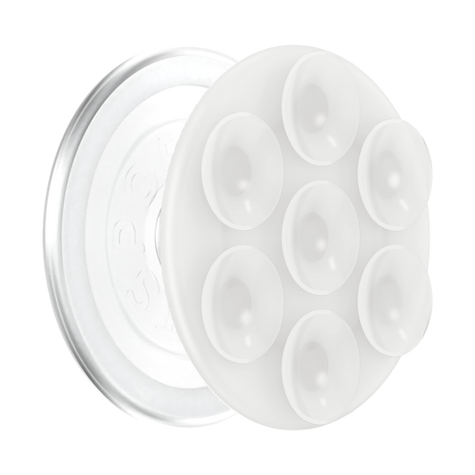 PopSockets PopGrip MagSafe Suck Up Clear
