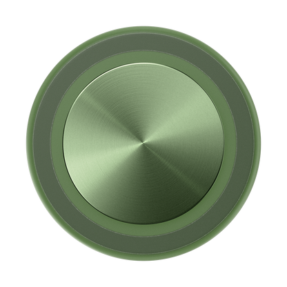 PopSockets PopGrip MagSafe Aluminium Vert olive - visuel 2