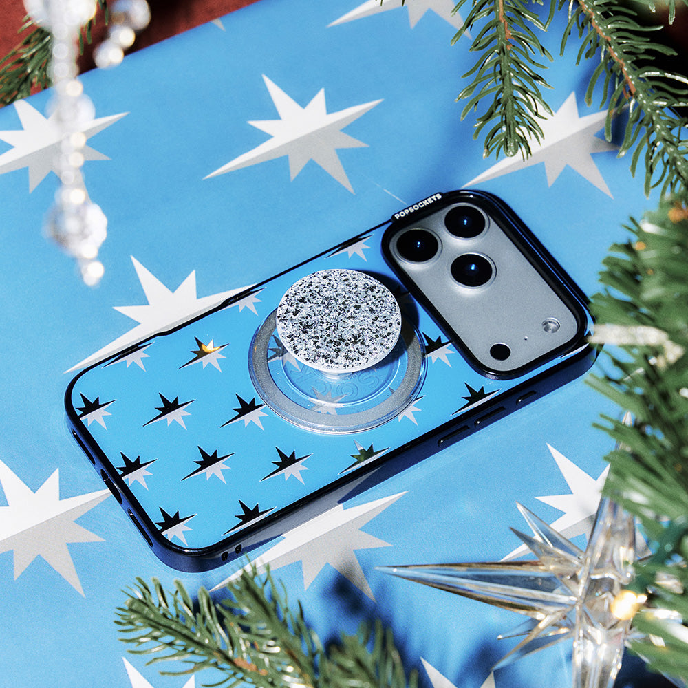 PopSockets PopGrip MagSafe Confetti Argent - visuel 3