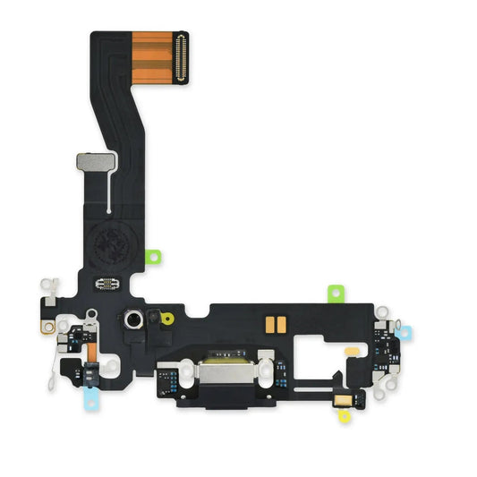 Connecteur de charge FS Parts / Origine pour iPhone 12 - Noir FS Parts