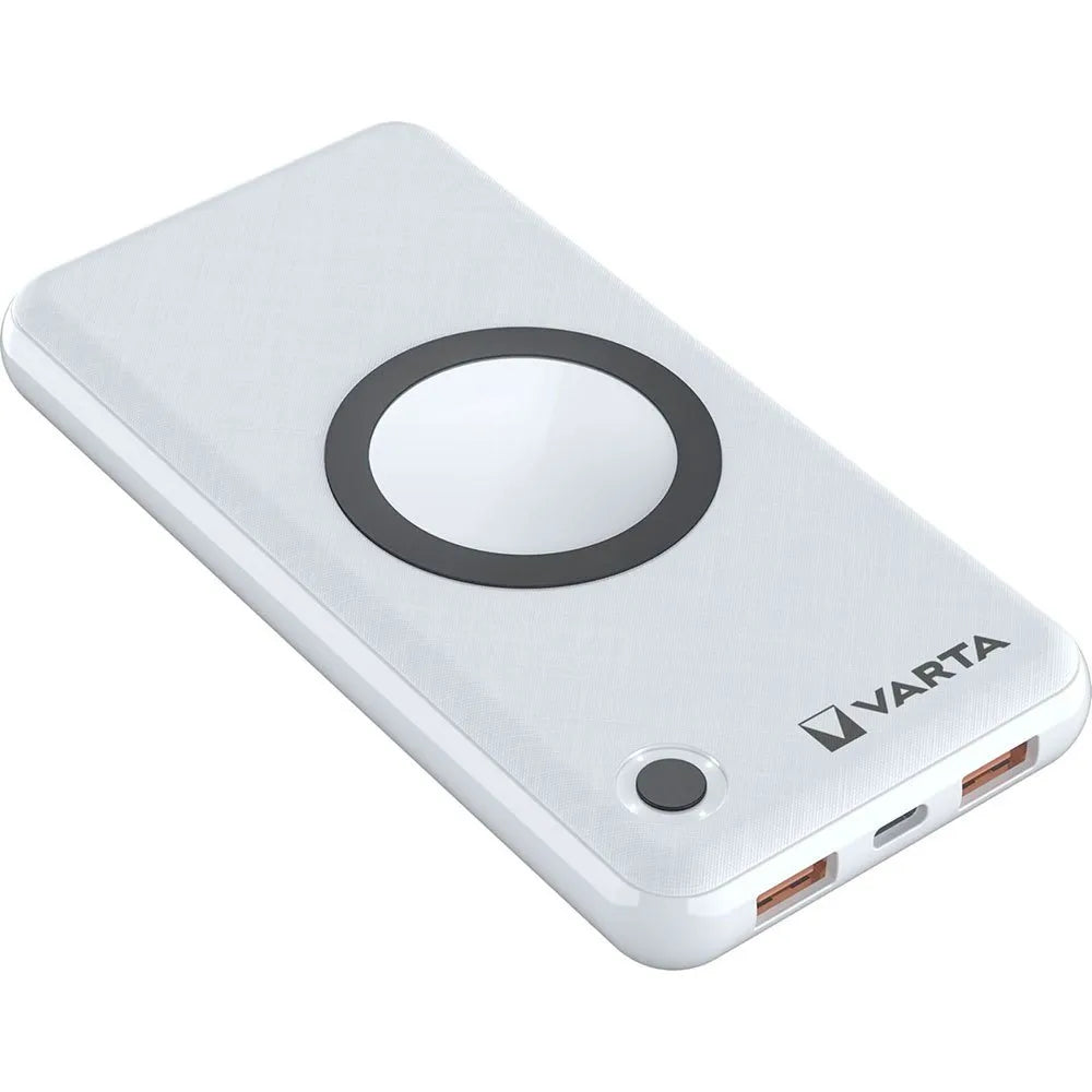 VARTA PowerBank Wireless 15 000 mAh - Blanc