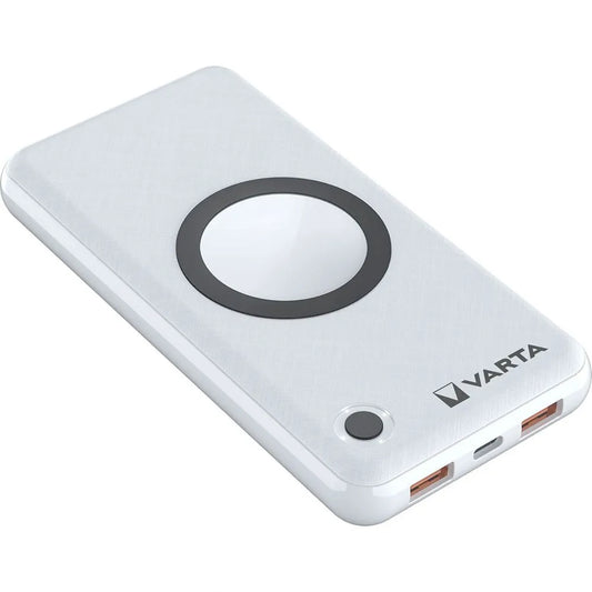 VARTA PowerBank Wireless 15 000 mAh - Blanc