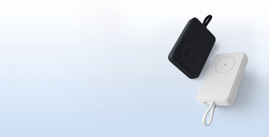 Xiaomi PowerBank Magnétique 10 000 mAh 33W avec câble intégré - Noir, Blanc